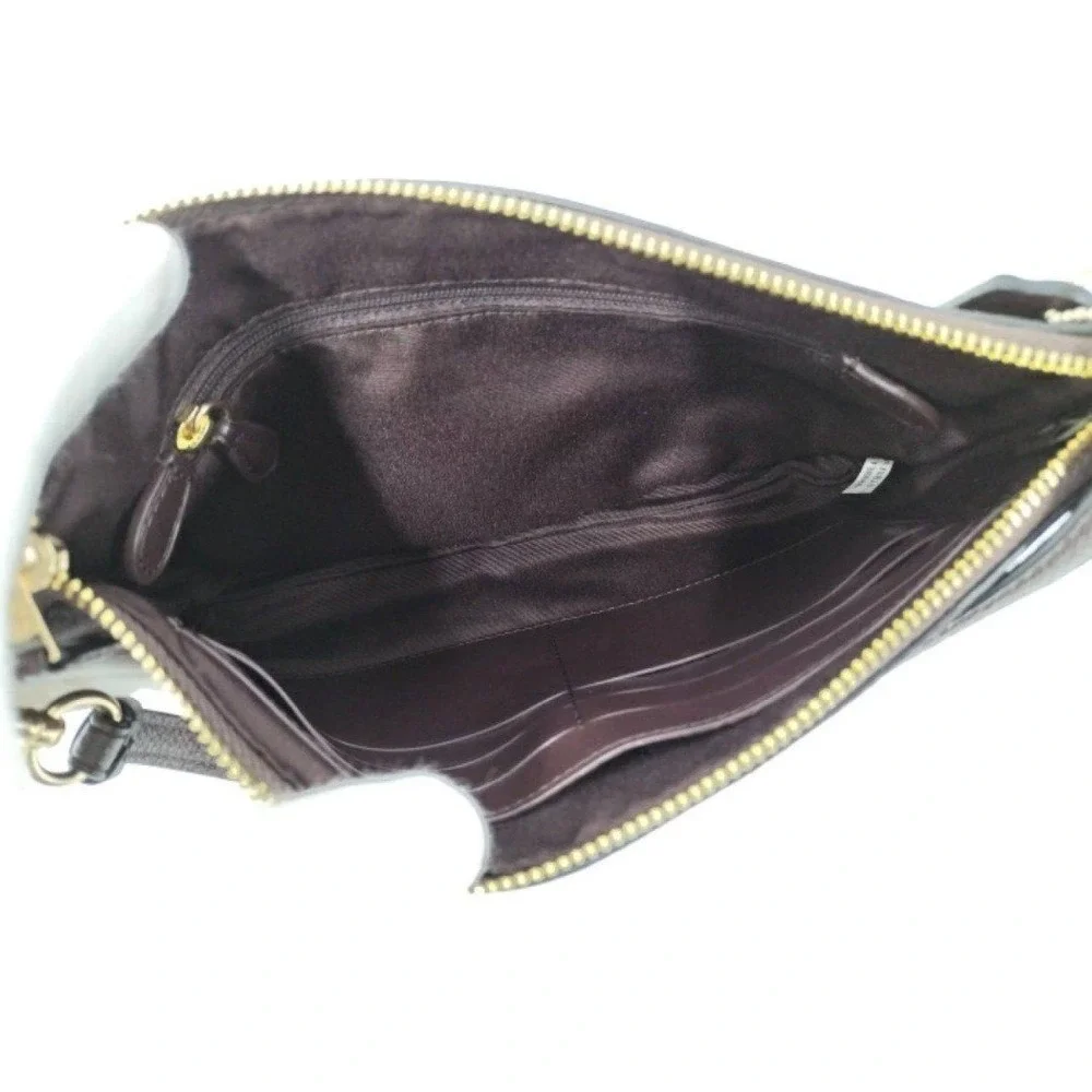 LARGE WRISTLET 25 WITH NEON COACH SCRIPT COACH NWT